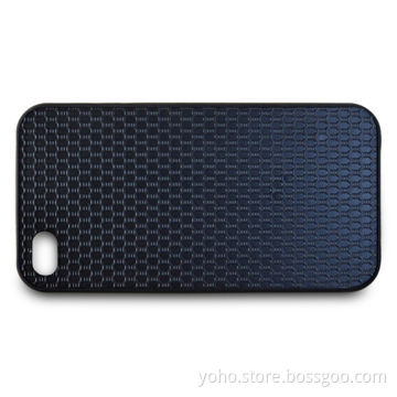 Case for iPhone, Made of PC, Rubber and Leather Materials, Any Colors and Logos Available
